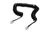 Nettverkskabel - DIGITUS UAE Modular Connection Helix Cable - 4m - Svart - 4m - AK-460101-040-S