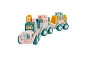 Babyleker - Abrick Animal Train with Building Blocks 51 pcs. - 7918