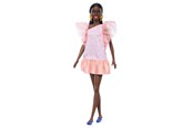 Dukker & Tilbehør - Barbie Fashionistas Peach Puffy - Pink Peach - HRH14