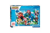 Puslespill - Clementoni Jigsaw Puzzle Super Color Sonic 300pcs Gulv - 21729