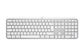 Tastatur - Logitech MX Keys S for MAC - Pale Grey - Tastatur - Engelsk (USA) - Hvit - 920-011638