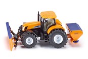Leketøysbil - SIKU 1:50 Traktor m/Plog og Saltspreder - 319-2940
