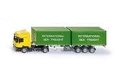 Leketøysbil - SIKU 1:50 Lastebil m/containere - 313-3921