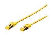 Nettverkskabel - DIGITUS Professional patch cable - 25 cm - yellow - Gul - 0.25m - DK-1644-A-0025/Y