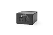 Høyttalerkomponenter - Nedis ASPL2512BK audio splitter - ASPL2512BK