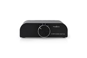 Lydkabel - Nedis - Analogue 4-Way-Audio Switch - 3 x RCA Stereo (Phono) + 3.5 mm Jack - 4 ports - ASWI2424AT