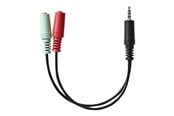 Lydkabel - Nedis audio splitter - 20 cm - CAGB22150BK02
