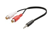 Lydkabel - Nedis audio cable - 20 cm - CAGB22250BK02