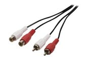 Lydkabel - Nedis audio extension cable - 2 m - CAGB24205BK20