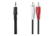 Lydkabel - Nedis audio cable - 1.5 m - CAGL22200BK15