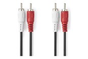 Lydkabel - Nedis CAGL24200BK50 audio cable - CAGL24200BK50