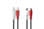 Lydkabel - Nedis CAGL24205BK20 audio cable - CAGL24205BK20