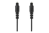 Lydkabel - Nedis CAGL25000BK100 audio cable - CAGL25000BK100