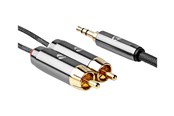 Lydkabel - Nedis audio cable - 2 m - CATB22200GY20