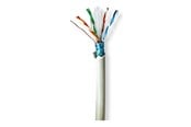 Nettverkskabel - Nedis CCBG8526GY100S networking cable - Grå - 100m - CCBG8526GY100S