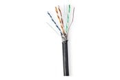 Nettverkskabel - Nedis CCBG8598BK100S networking cable - Svart - 100m - CCBG8598BK100S