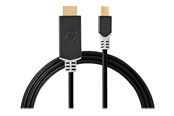 Skjermkabel - Nedis adapter cable - DisplayPort / HDMI - 2 m - CCBP37604AT20