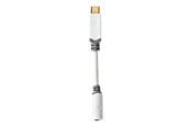 USB - Nedis USB-C to headphone jack adapter - audio / USB - 10 cm - CCBW65950WT01