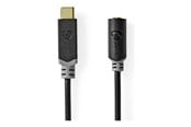 USB - Nedis USB-C to headphone jack adapter - 1 m - CCBW65960AT10