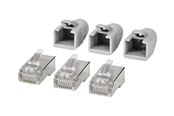 Nettverkskabel - Nedis network connector - grey - Grå - CCBW89370GY