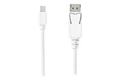 Skjermkabel - Nedis - DisplayPort cable - Mini DisplayPort to DisplayPort - 2 m - CCGB37404WT20