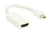 Skjermkabel - Nedis adapter cable - DisplayPort / HDMI - 20 cm - CCGB37650WT02