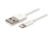 USB - Nedis Valueline Polybag Lightning cable - Lightning / USB 2.0 - 1 m - CCGB39300WT10