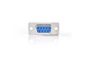 Diverse kabel - Nedis D-Sub Chassis Mount | D-SUB 9-Pin Female | Silver | Box - CCGB52801ME
