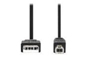 USB - Nedis - USB cable - USB to USB Type B - 2 m - CCGB60100BK10