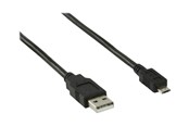 USB - Nedis - USB cable - USB to Micro-USB Type B - 3 m - CCGB60500BK30