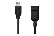 USB - Nedis - USB adapter - Micro-USB Type B to USB - 20 cm - CCGB60515BK02