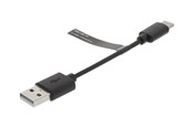 USB - Nedis - USB-C cable - 24 pin USB-C to USB - 10 cm - CCGB60600BK01