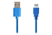 USB - Nedis - USB extension cable - USB Type A to USB Type A - 2 m - CCGB61010BU20