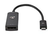 Skjermkabel - Nedis - video adapter - 24 pin USB-C to DisplayPort - 20 cm - CCGB64353BK02