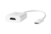 Skjermkabel - Nedis adapter - HDMI / USB - 20 cm - CCGB64651WT02