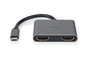 Skjermkabel - Nedis adapter - 10 cm - CCGB64670BK01