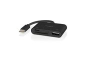 Dokkingstasjon - Nedis CCGB64780BK01 interface hub - CCGB64780BK01
