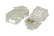 Nettverkskabel - Nedis network connector - transparent - Transparent - CCGB89304TP