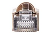 Nettverkskabel - Nedis network connector - grey transparent - Grå - CCGB89350GY