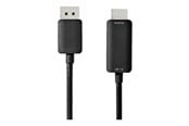 Skjermkabel - Nedis adapter cable - DisplayPort / HDMI - 2 m - CCGP37104BK20