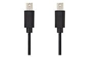 Skjermkabel - Nedis - DisplayPort cable - Mini DisplayPort to Mini DisplayPort - 1 m - CCGP37500BK10