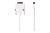 Skjermkabel - Nedis - video adapter cable - Mini DisplayPort to DVI-D - 2 m - CCGP37700WT20