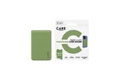 Mobil - Andre tilbehør - CARE by PanzerGlass Fashionable Card Holder Green iPhone - PANZER1448