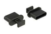 Kabinett tilbehør (kjølepasta mv.) - DeLOCK Dust Cover for USB Type-C Female (10 pack) - 64013