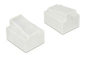 Tilbehør - DeLOCK Dust Cover for RJ45 Plug Transparent (10-Pack) - 64016