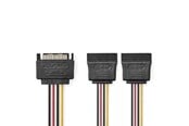 Strømkabel (intern) - Nedis CCGB73190VA015 internal power cable - CCGB73190VA015