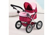 Dukker, Bamser & Utstyr - Bayer Design Doll's Pram Trendy - Red/Pink - 13014AA
