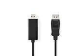 Skjermkabel - Nedis CCGL37100BK20 video cable adapter - CCGL37100BK20