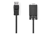 Skjermkabel - Nedis CCGL37301BK20 video cable adapter - CCGL37301BK20