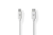 USB - Nedis CCGL39650WT20 lightning cable - CCGL39650WT20